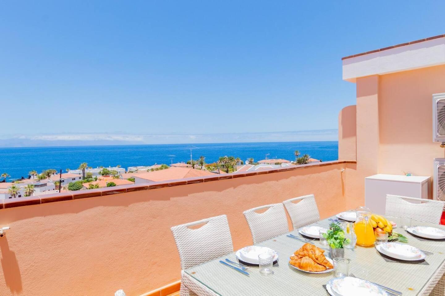 Penthouse Apt With Jacuzzi By Dream Homes Tenerife بويرتو دي سانتياغو المظهر الخارجي الصورة