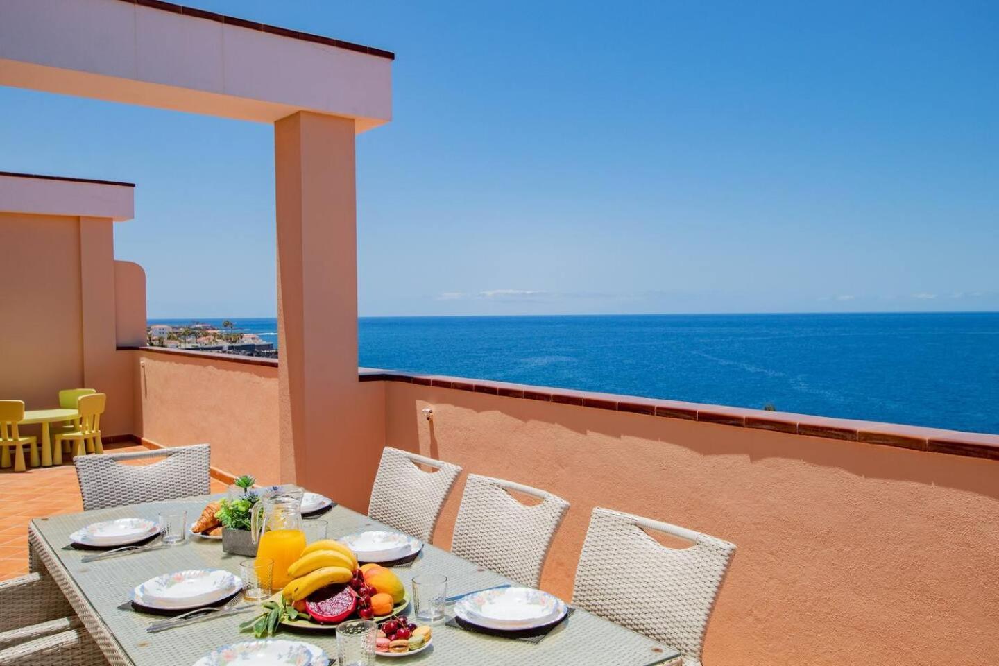 Penthouse Apt With Jacuzzi By Dream Homes Tenerife بويرتو دي سانتياغو المظهر الخارجي الصورة