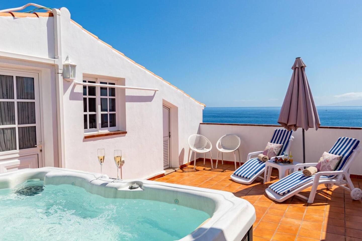Penthouse Apt With Jacuzzi By Dream Homes Tenerife بويرتو دي سانتياغو المظهر الخارجي الصورة