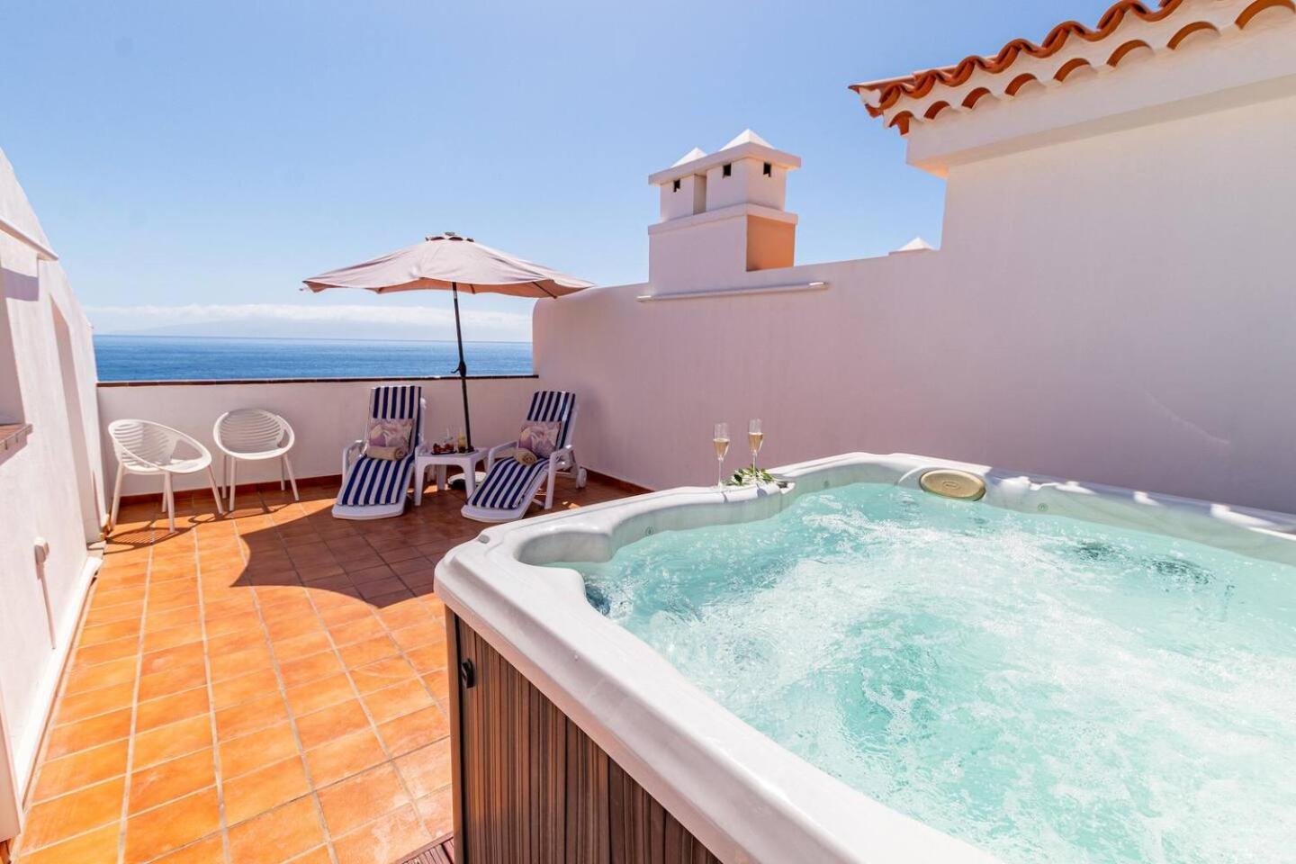 Penthouse Apt With Jacuzzi By Dream Homes Tenerife بويرتو دي سانتياغو المظهر الخارجي الصورة